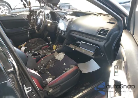 2018 Subaru Wrx Sti из США, поврежденный, VIN JF1VA2N66J9823479